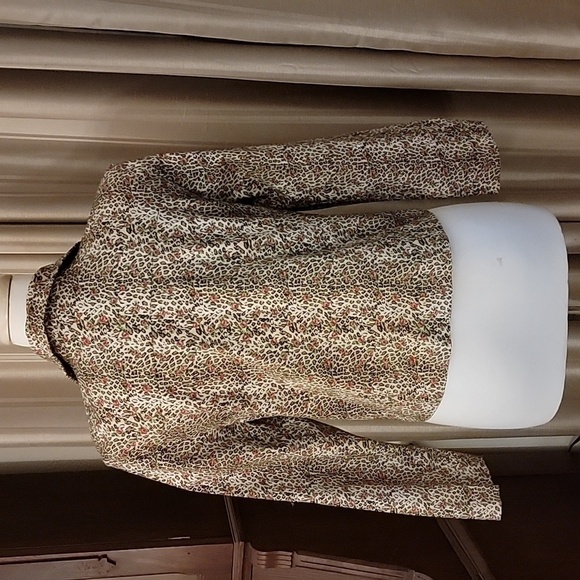 David Paul New York Button Up Jacket Petite Medium - Picture 5 of 7